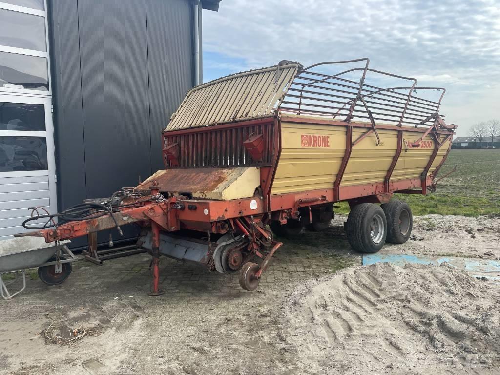 Krone Turbo 3500 Kendi yükler römorklar