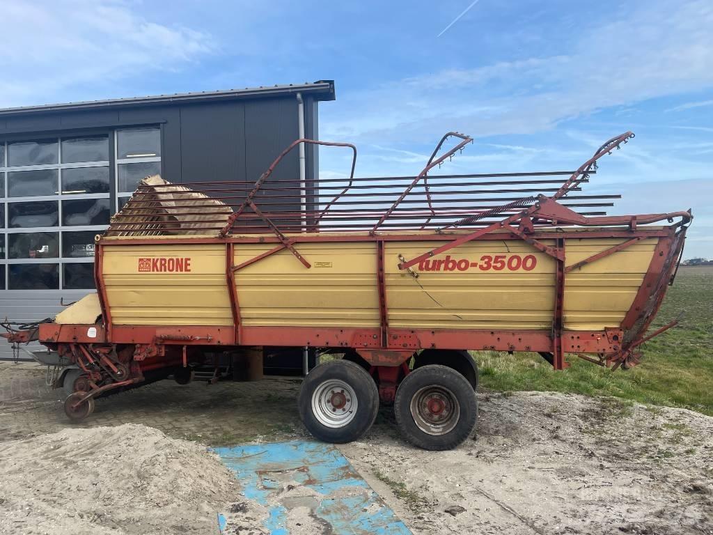 Krone Turbo 3500 Kendi yükler römorklar