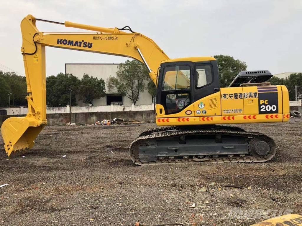 Komatsu pc200-7 Paletli ekskavatörler