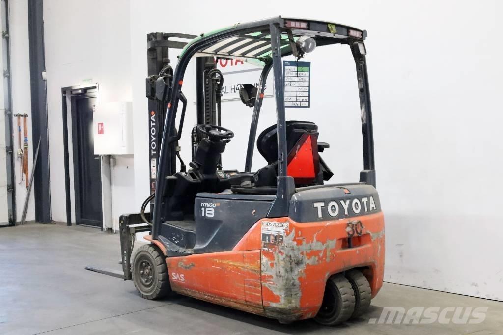 Toyota 8FBE18T Elektrikli forkliftler