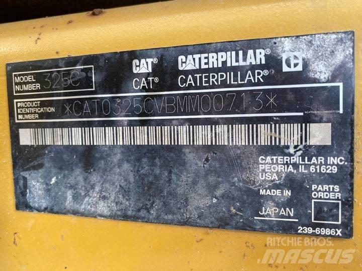 CAT 325CL Paletli ekskavatörler