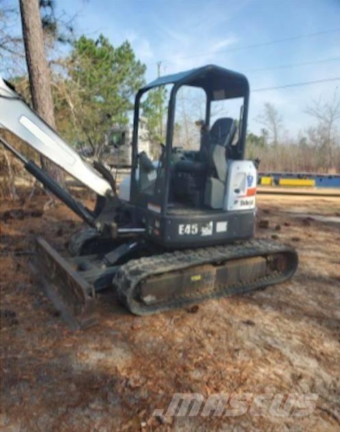 Bobcat E45 Mini ekskavatörler, 7 tona dek