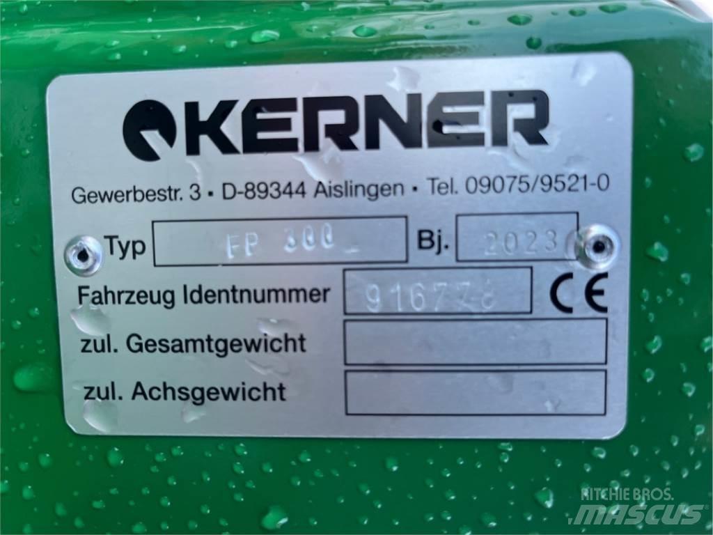 Kerner FP 300 Diğer silindirler
