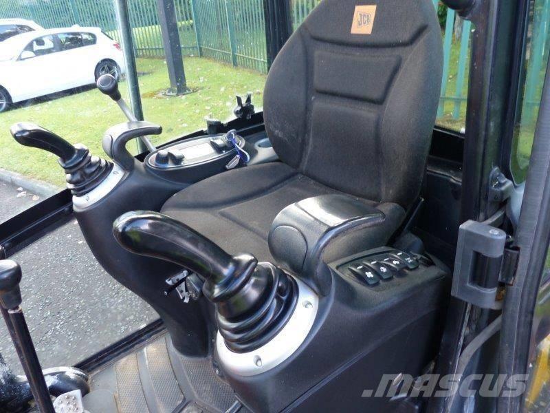 JCB 8018 Mini ekskavatörler, 7 tona dek