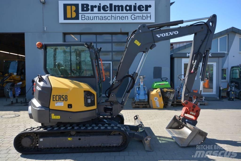 Volvo ECR 58 F Mini ekskavatörler, 7 tona dek