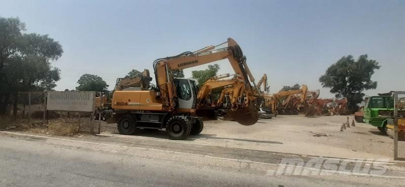 Liebherr A 904 C Lastik tekerli ekskavatörler