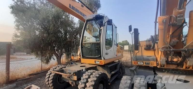 Liebherr A 904 C Lastik tekerli ekskavatörler