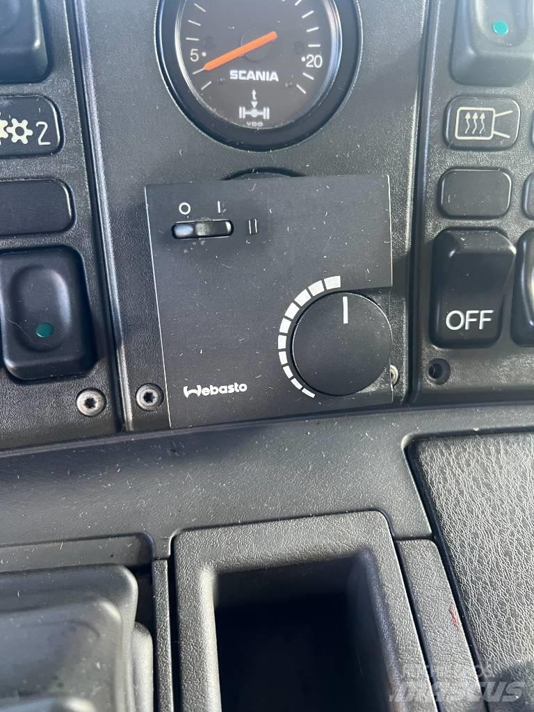 Scania 124 G 420 Kazik ve ankraj makinalari