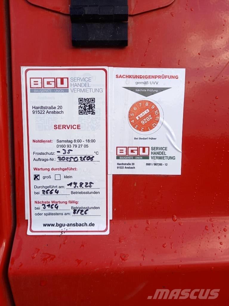 Manitou 220 TJ + Teleskopik personel platformları