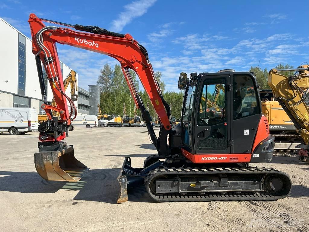 Kubota KX 080-4 A2 Midi ekskavatörler 7 - 12 t
