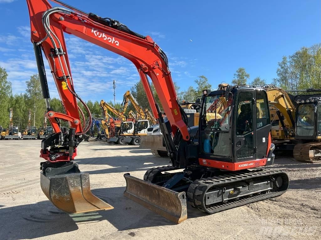 Kubota KX 080-4 A2 Midi ekskavatörler 7 - 12 t