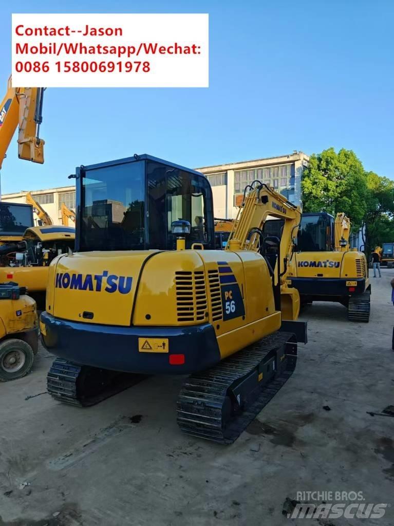 Komatsu PC 56 Mini ekskavatörler, 7 tona dek