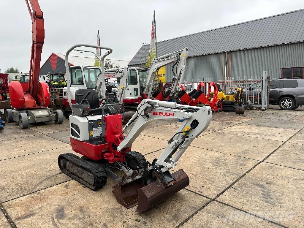 Takeuchi TB 210 R Mini ekskavatörler, 7 tona dek