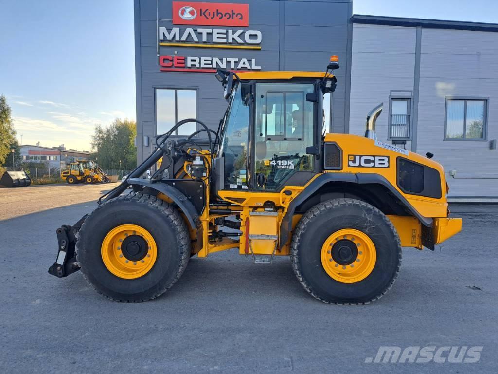 JCB 419 S Tekerlekli yükleyiciler