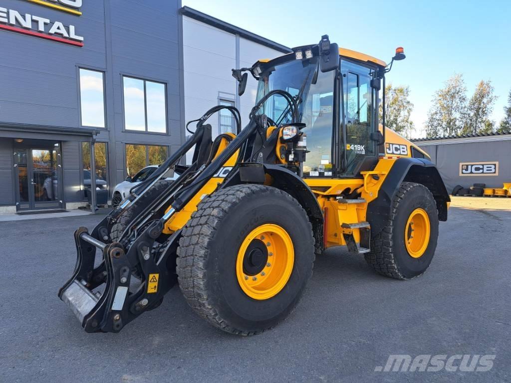 JCB 419 S Tekerlekli yükleyiciler
