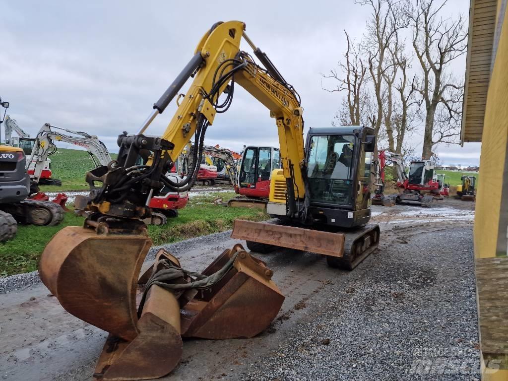 New Holland E60C Mini ekskavatörler, 7 tona dek