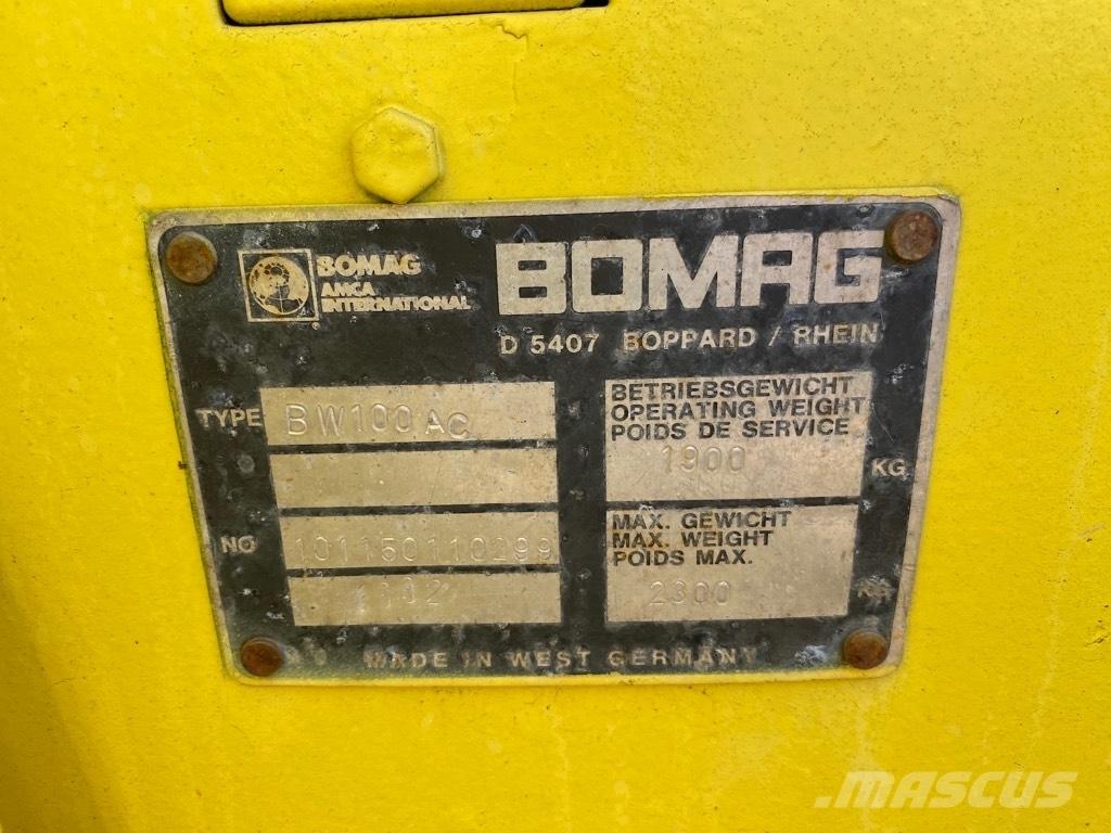 Bomag BW 100 AC Kombine silindirler