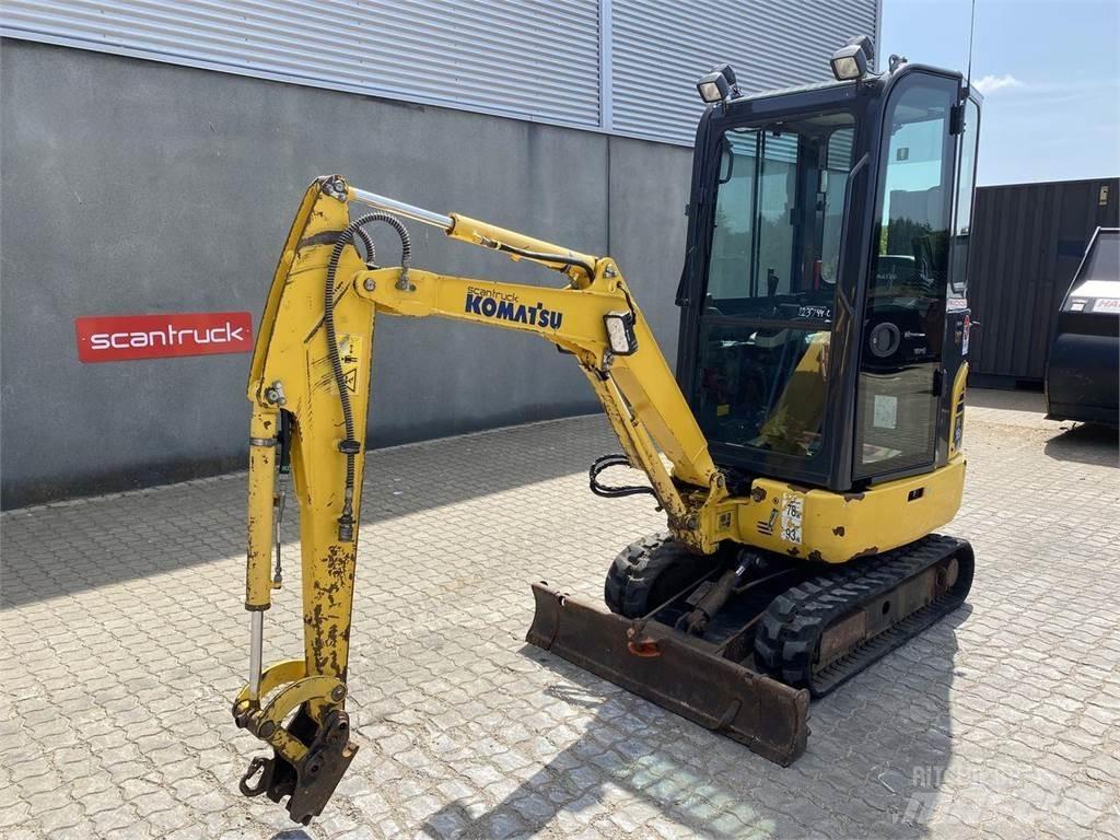 Komatsu PC16R-3HS Lastik tekerli ekskavatörler