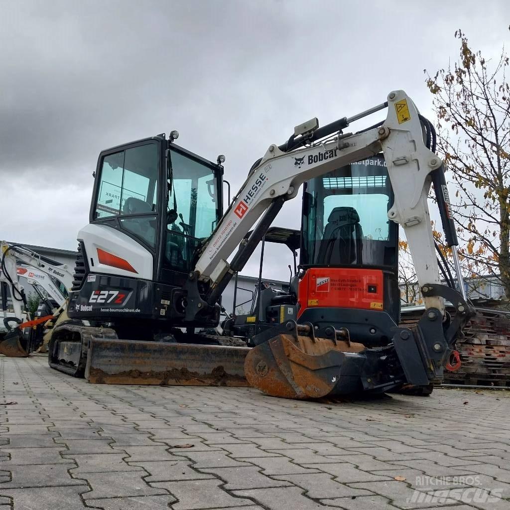 Bobcat E27z Kabine Mini ekskavatörler, 7 tona dek