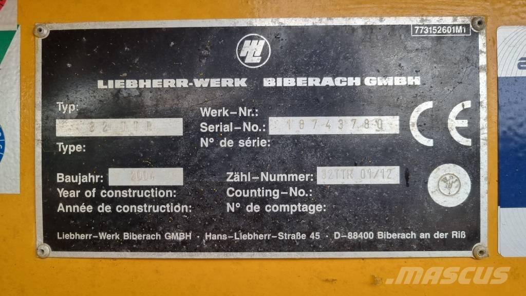 Liebherr 32 TTR Paletli vinçler