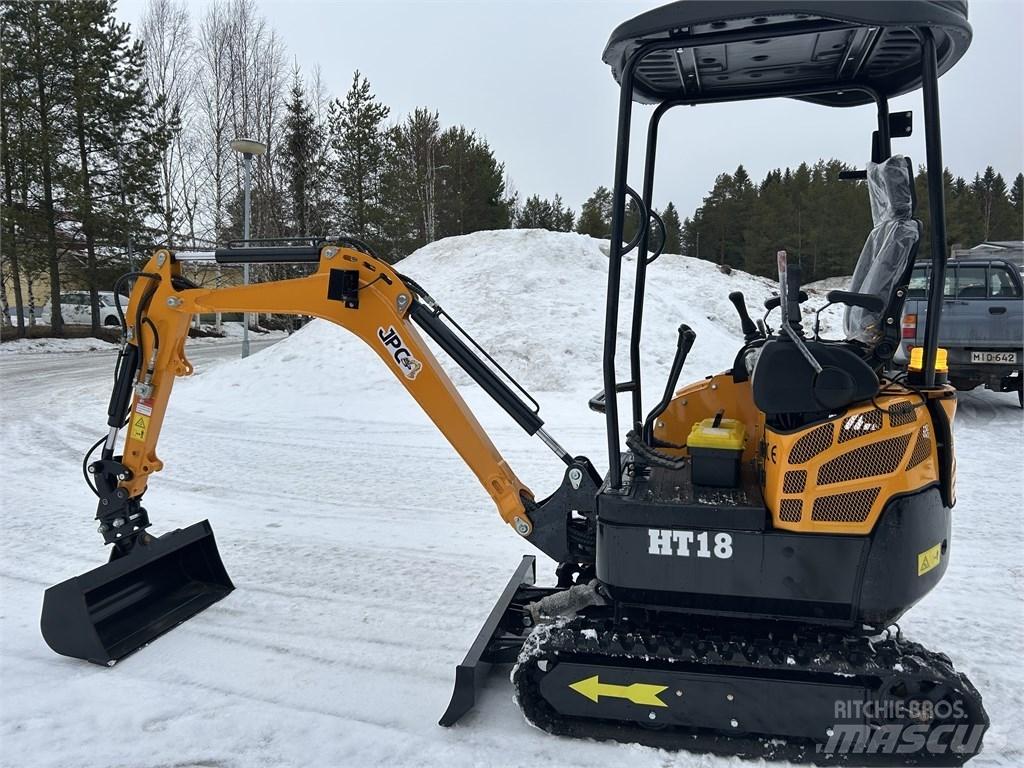 JPC HT18 KATOS Mini ekskavatörler, 7 tona dek