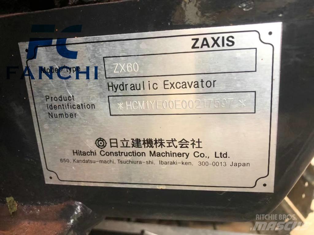 Hitachi ZX 60 Mini ekskavatörler, 7 tona dek