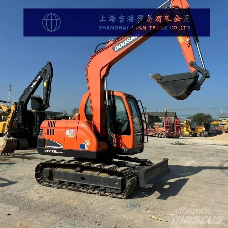 Doosan DX 75 Midi ekskavatörler 7 - 12 t