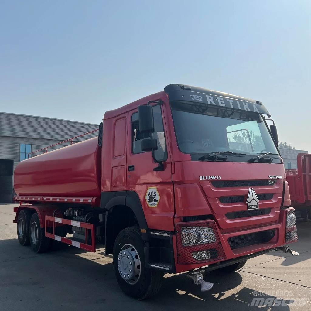 Howo 375 6x4 Su tankerleri