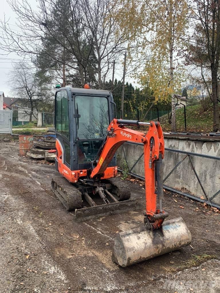 Kubota KX 016-4 Mini ekskavatörler, 7 tona dek