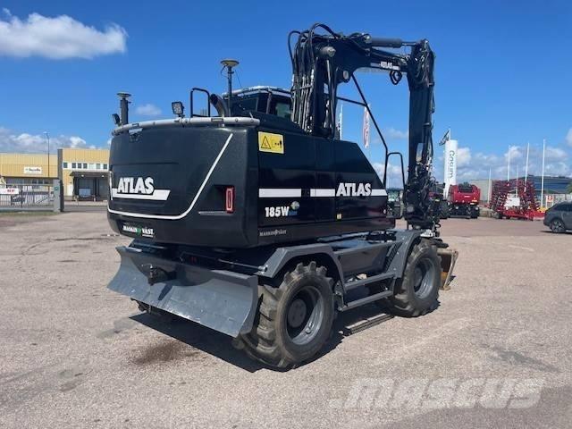 Atlas 185 W Lastik tekerli ekskavatörler