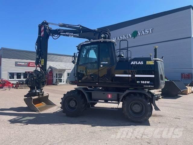 Atlas 185 W Lastik tekerli ekskavatörler