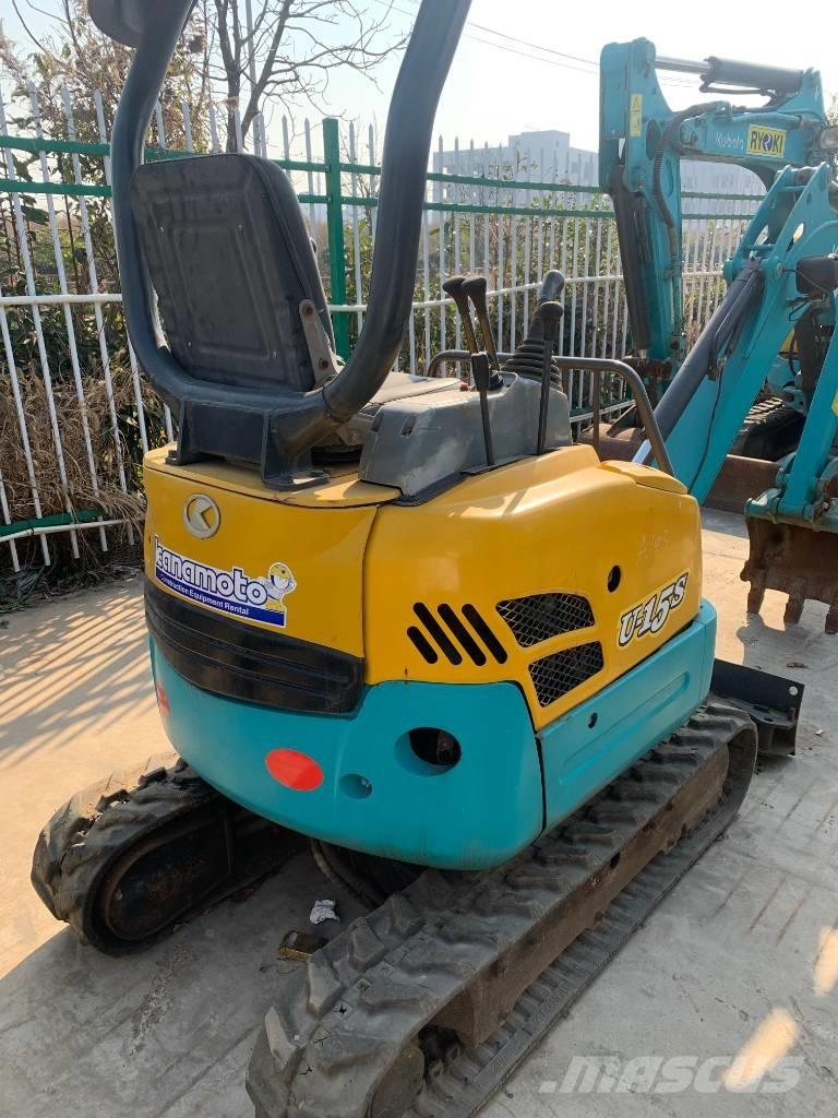 Kubota U 15-3 S Mini ekskavatörler, 7 tona dek