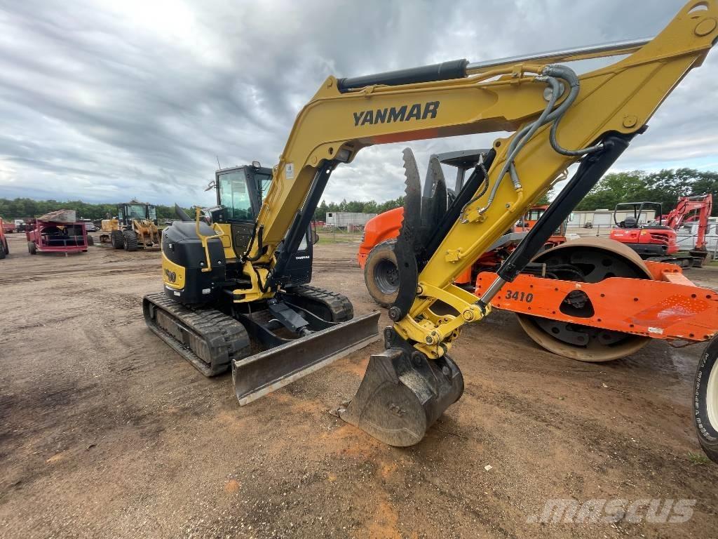 Yanmar Vio 80-1 Paletli ekskavatörler