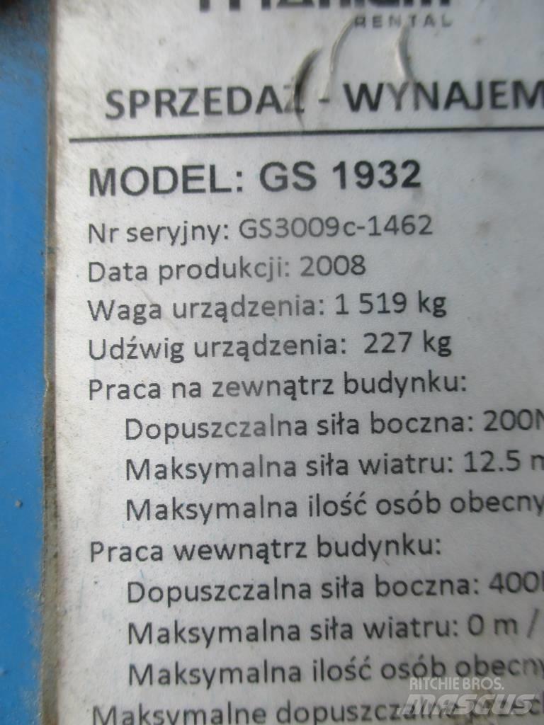 Genie GS 1932 Makasli platformlar