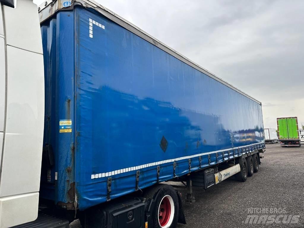 Krone Serie 3525 Kayar tenteli çekiciler