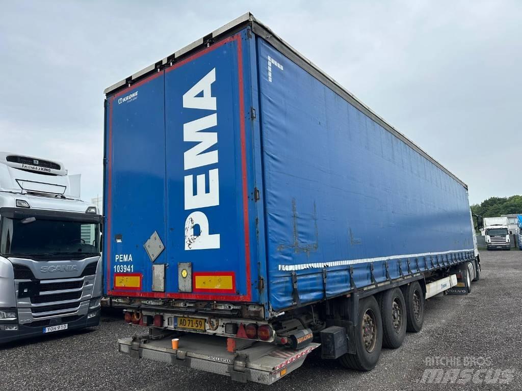 Krone Serie 3525 Kayar tenteli çekiciler