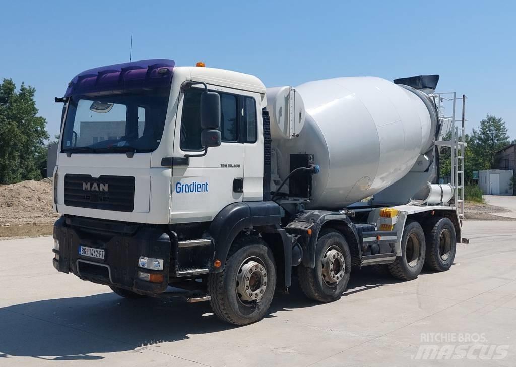 MAN TGA 35.400 Transmikserler