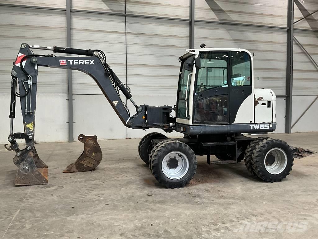 Terex TW 85 Lastik tekerli ekskavatörler