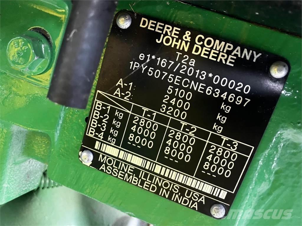 John Deere 5075E Traktörler