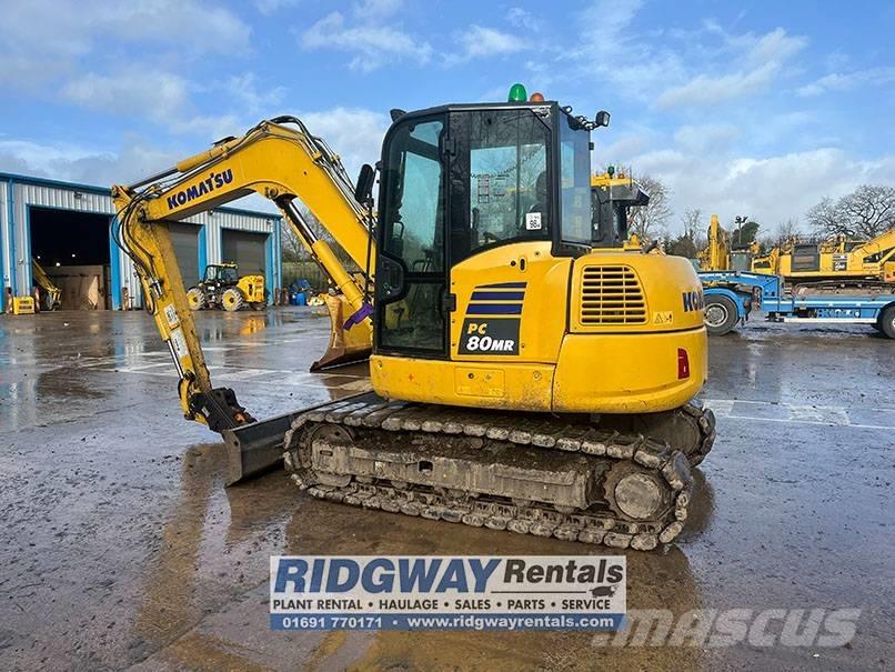 Komatsu PC 80 MR-5 Midi ekskavatörler 7 - 12 t