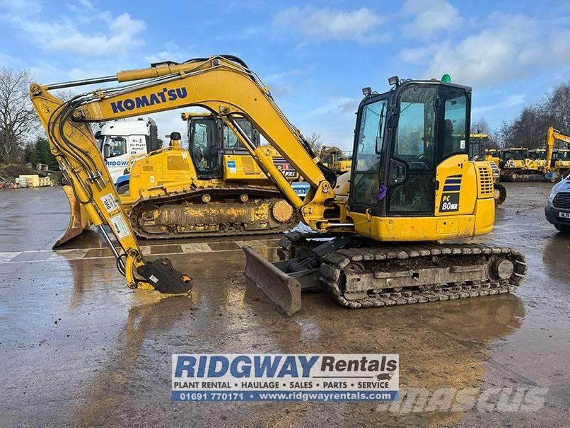 Komatsu PC 80 MR-5 Midi ekskavatörler 7 - 12 t