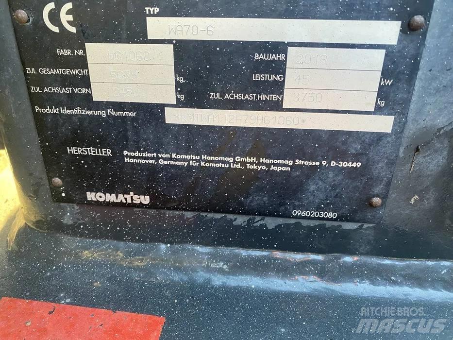Komatsu WA 70-6 Tekerlekli yükleyiciler