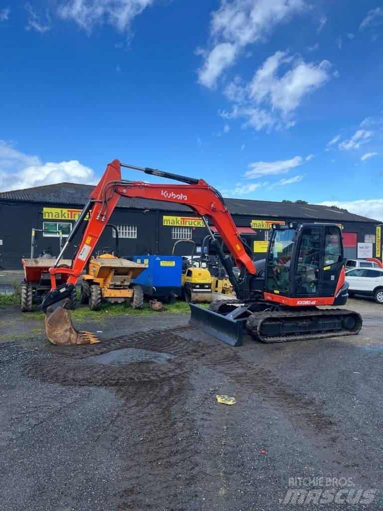Kubota KX 080-4a Midi ekskavatörler 7 - 12 t