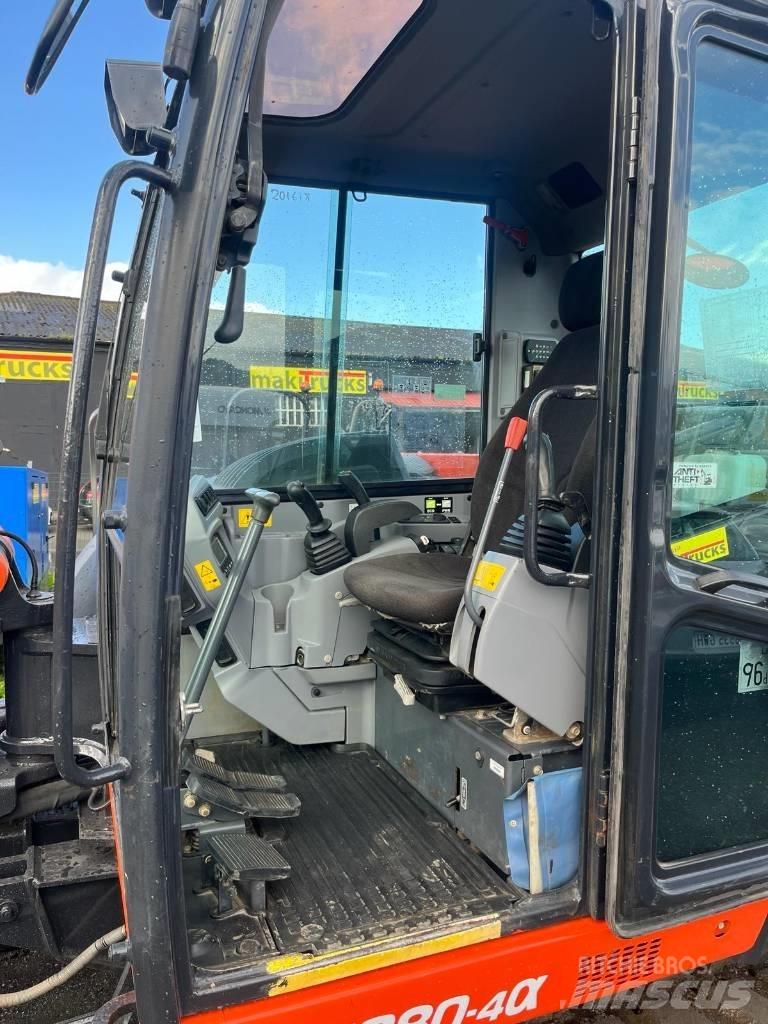 Kubota KX 080-4a Midi ekskavatörler 7 - 12 t