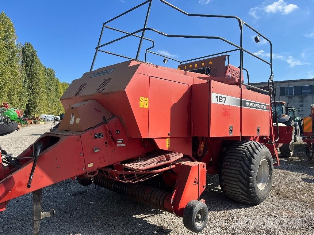 Massey Ferguson 187 Küp balya makinalari