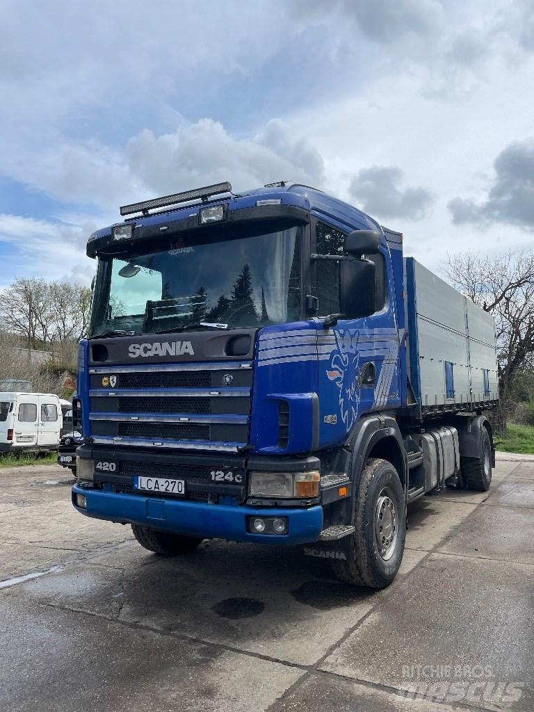 Scania 124 C 420 Damperli kamyonlar