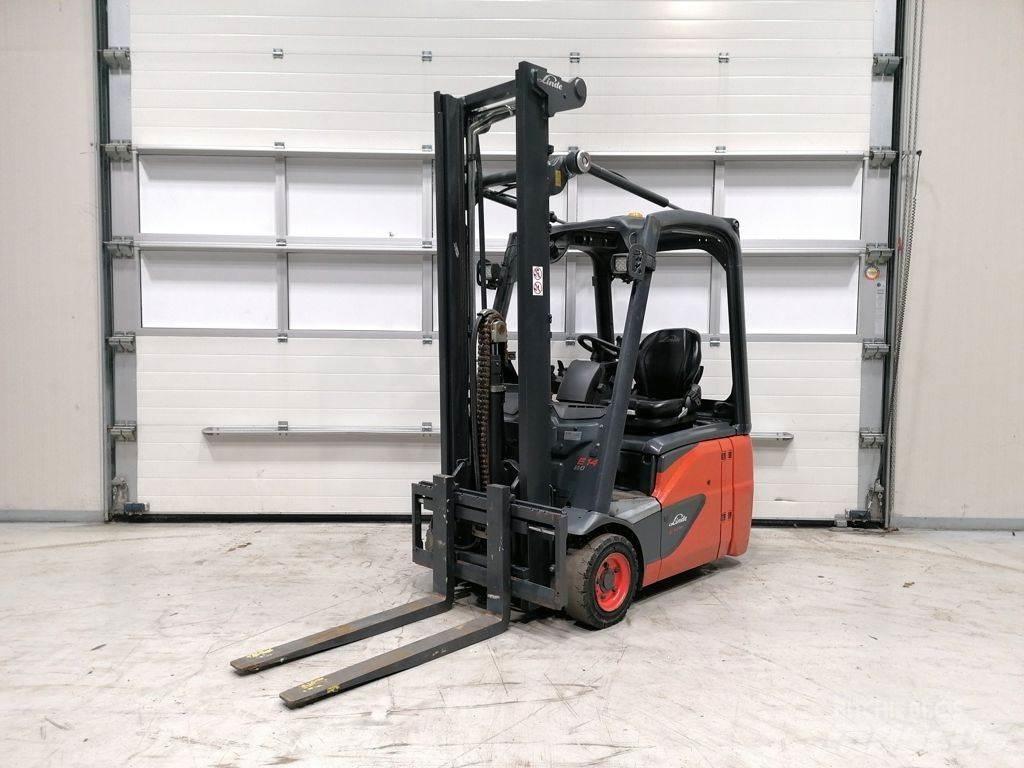 Linde E14-02 Elektrikli forkliftler