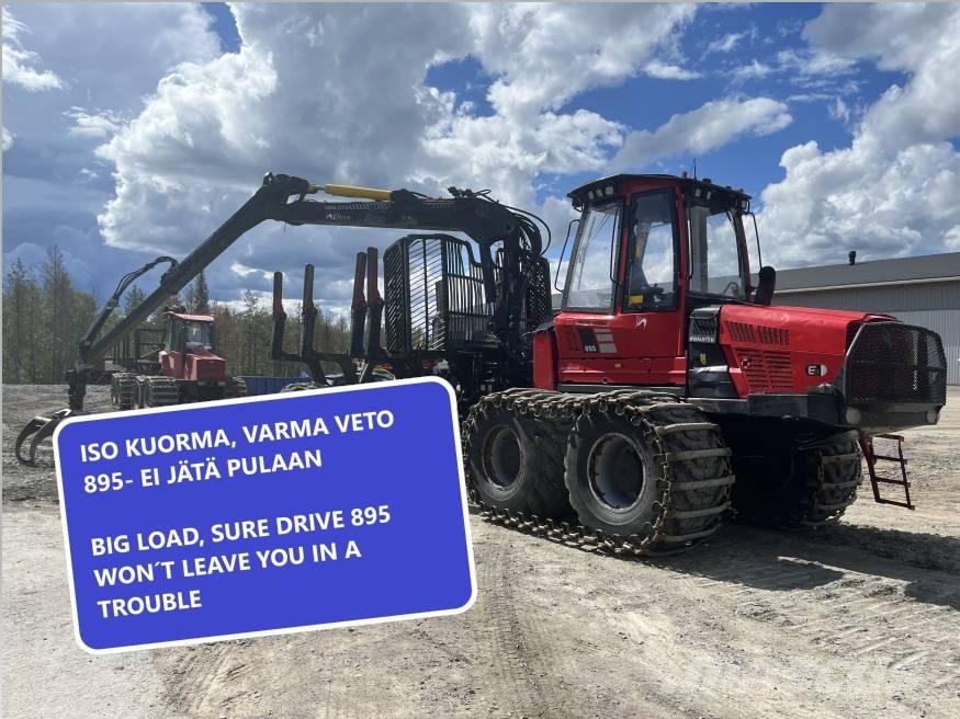 Komatsu 895 Tomruk yükleyici traktörler