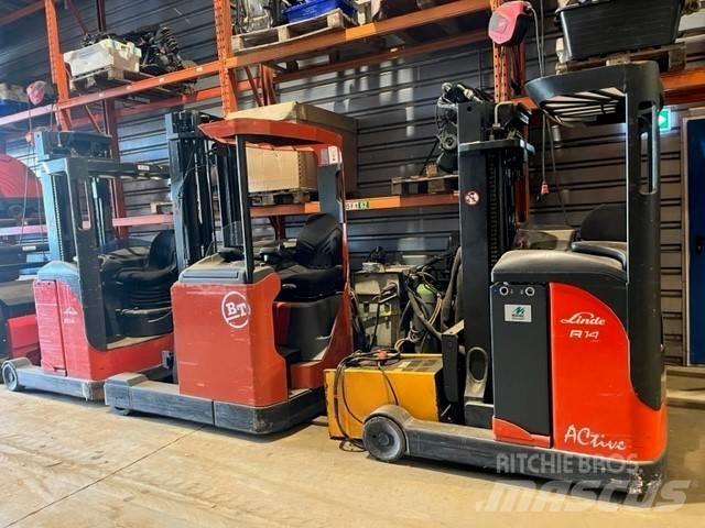 Linde R 14 Reach truck - depo içi istif araçları
