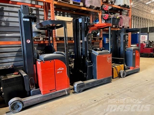 Linde R 14 Reach truck - depo içi istif araçları